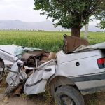 برخورد دو خودروی سواری در خراسان شمالی ۶ مصدوم بر جا داشت